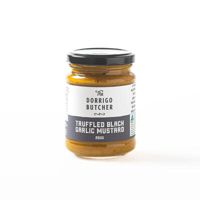 TDB Truffled Black Garlic Mustard
